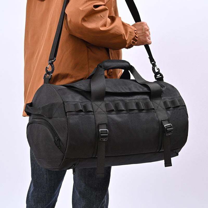 Travel Bag Large Capacity Women's Multifunctional Fitness Bag Men's Handheld Short Distance Lightweight Waterproof Travel Storage Luggage Bag Trendy