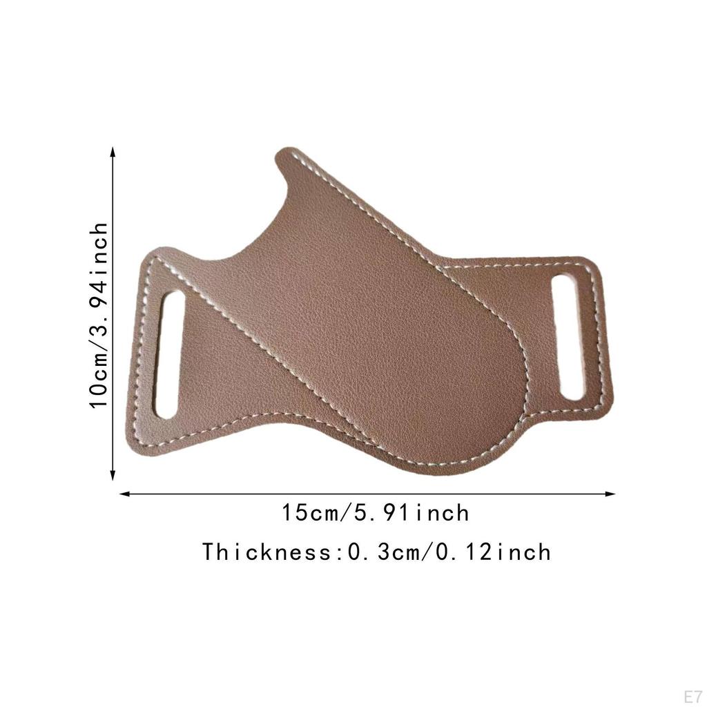 Foldable PU Leather Waist Pouch Case