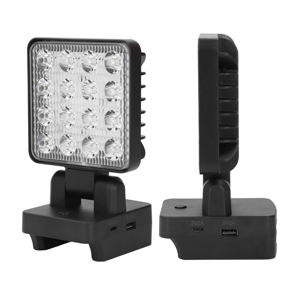 LED Work Light USB Type C 5V2A Output IP67 Water Proof Portable Lighting Lamp for Vehicle Repair Out