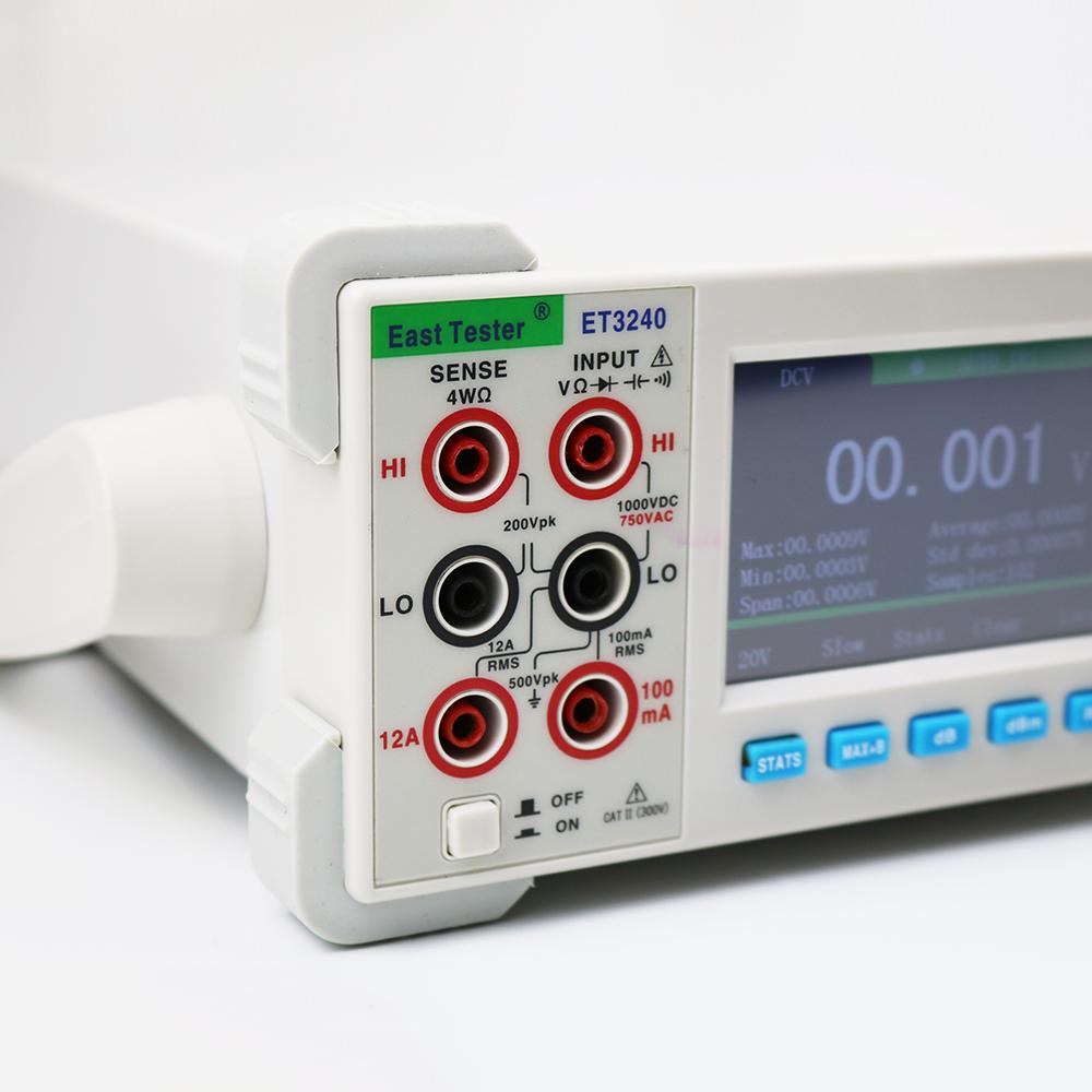 East Tester 4-1/2místný digitální multimetr ET3240 přesný automatický rozsah kapacitní tester digitální stolní multimetr