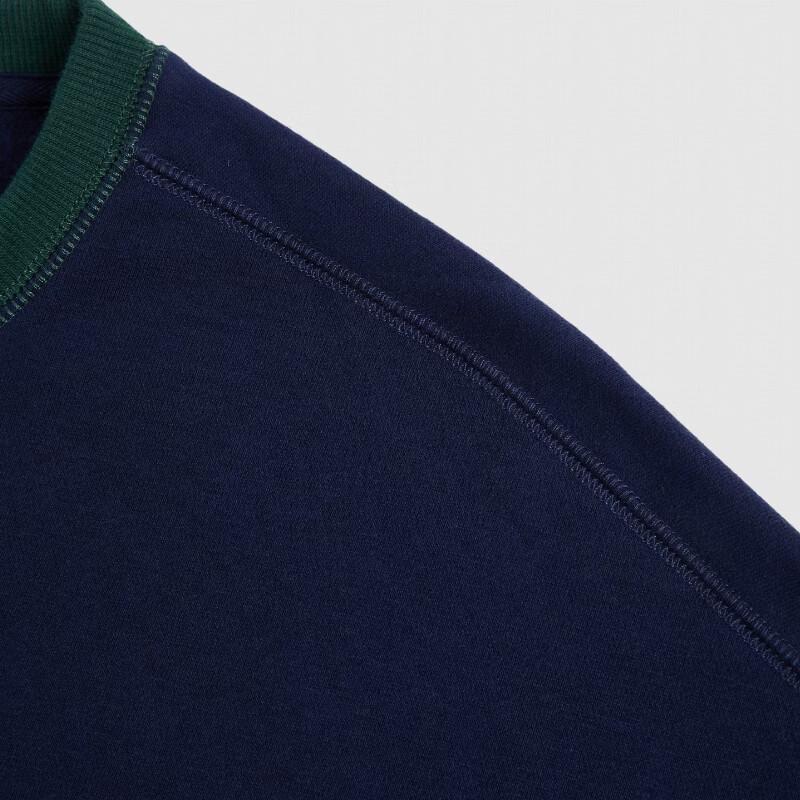 Gap Unisex Embroidered Brushed Fleece Crewneck Sweatshirt