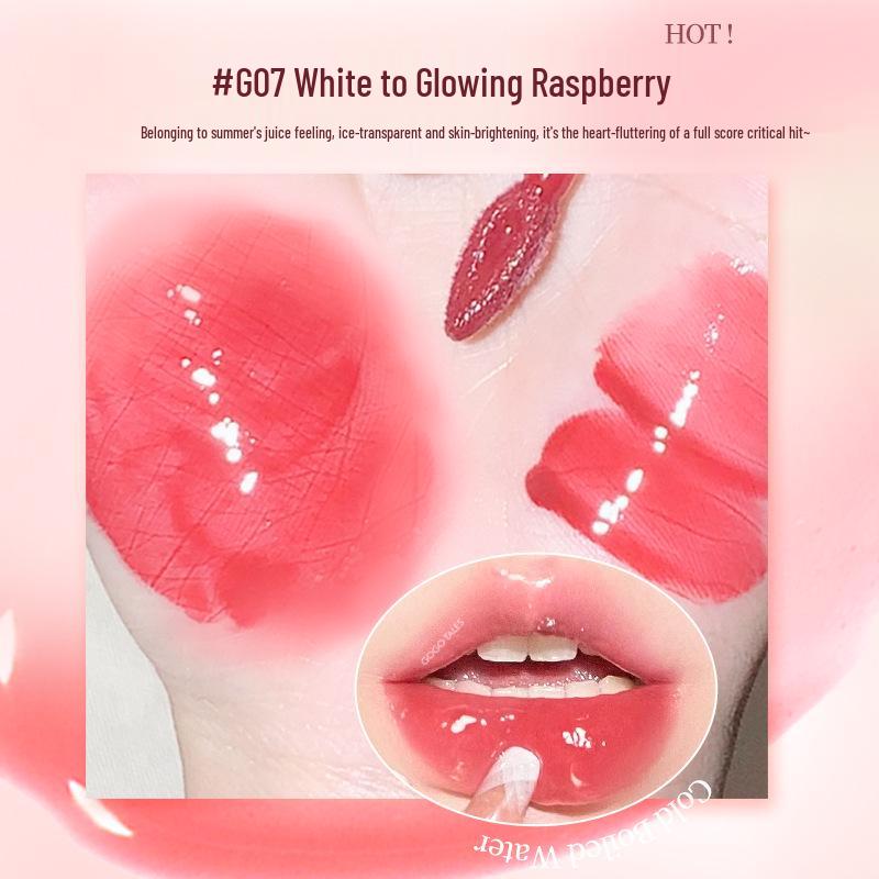 Gogo Dance Honey Feuchtigkeitsspendender Lipgloss & Peeling-Lippenstift-Duo reduziert Lippenfältchen und verleiht ein glänzendes Finish.