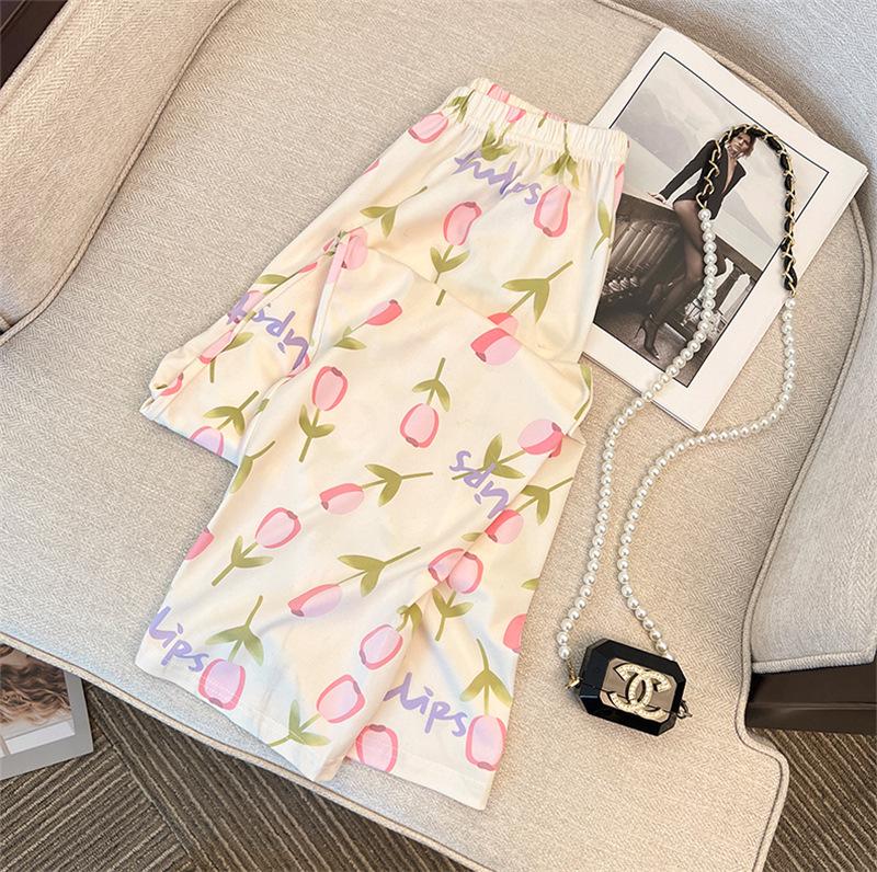 Set Pijama Damă 2024: Haine de casă cu mânecă lungă pentru primăvară, toamnă și iarnă. Perfect pentru Transmisiuni Live ale Micro-Afacerilor.