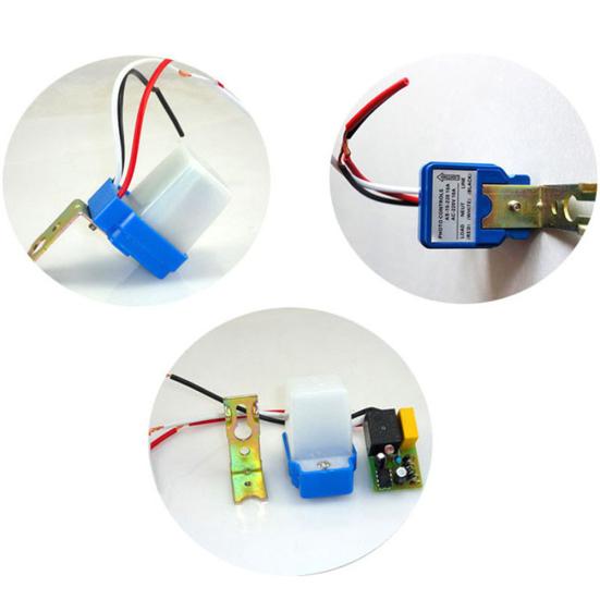 Automatischer Auto-Ein Lichtschalter DC Aus Straße 12V 10A Steuerung Lichtsensor