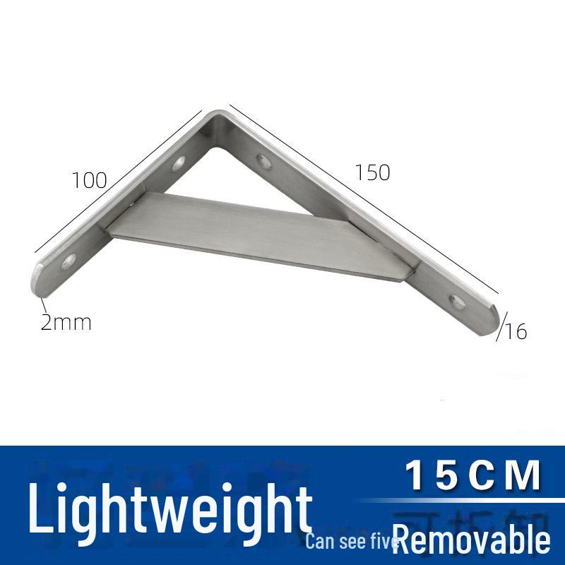 

Кронштейн для настенной полки из утолщенной нержавеющей стали в форме треугольника