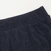 Vivienne Tam Navy Sheer Denim Skirt Skirt 38 NavyUsed