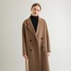 2024 Autumn Double-Breasted Woolen Women's Mid-Length Loose Coat