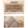 Autumn Winter Keep Warm Jacket with Fur Hat Thick Cotton Coat Coats Parker Short Trend British Style