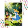 Disney Alice in Wonderland Diamond Painting Art Kit Handmade DIY5D Home Decor Gift