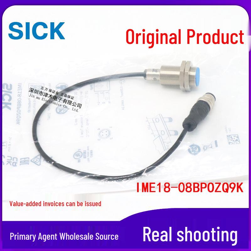 Датчик приближения IME18-08BPOZQ9K 1084644 PNP НЗ с разъемом IME18-08BPOZQ9K