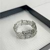 Europe American Style Rhinestone Bangles Minority Design Exaggerated Bracelet  Gift