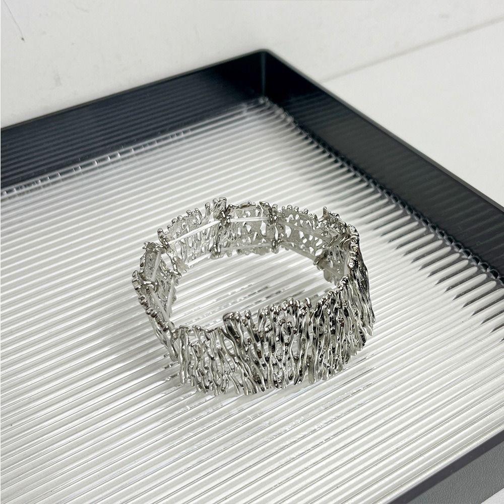Europe American Style Rhinestone Bangles Minority Design Exaggerated Bracelet  Gift