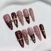 French Style Press-On Nails: Handmade European & American Luxury Court Design