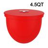25cm For4.5 Qt Tilt-Head Stand Mixers Silicone Bowl Red, Black, White Bowl Liners Mixers Heat-Resistant, Food-Grade Accessories