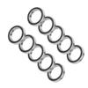 10pcs 68052RS Rubber Sealed  Deep groove Ball Bearings 25mm*37mm*7mm