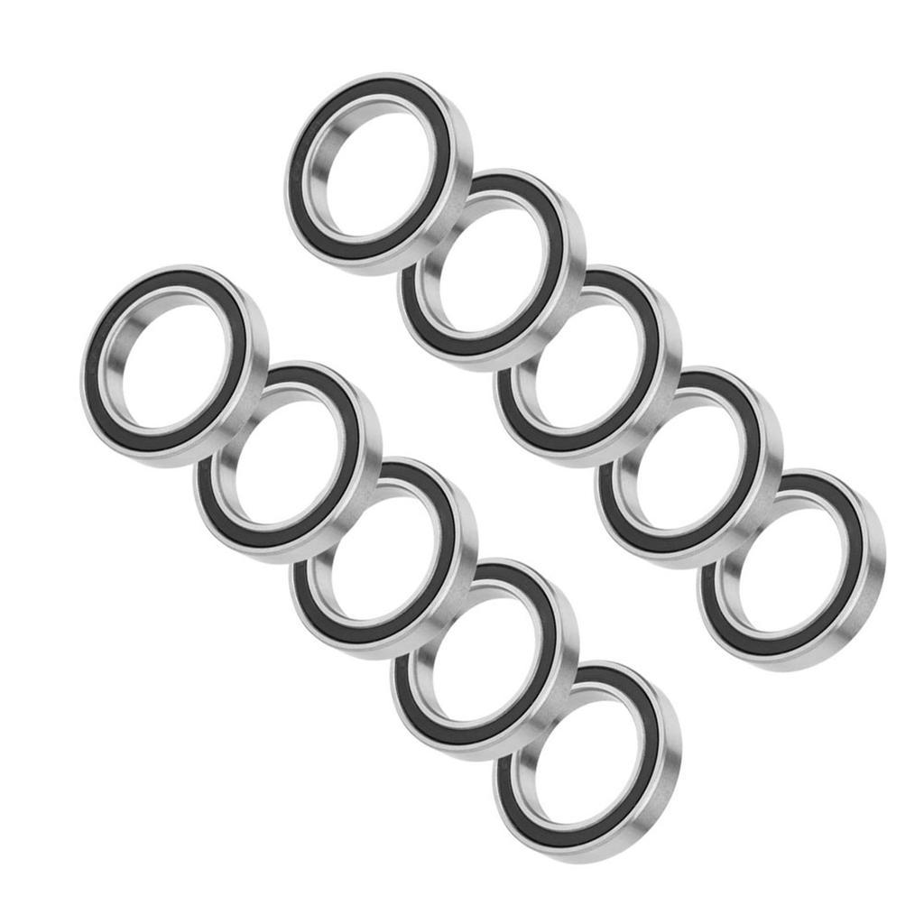 10pcs 68052RS Rubber Sealed Deep groove Ball Bearings 25mm*37mm*7mm