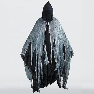 Costume Haunted Hooded Capes Grim Cape for Party Dress Up