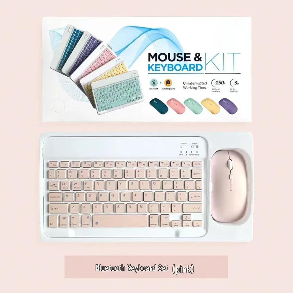 Compatible with iPad Mini, Xiaomi Bluetooth Keyboard & Mouse, Huawei Phone, Tablet & Laptop for Wireless Connectivity