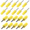 20Pcs Pin Banana Plug 2mm Nickel Plated Brass Male Waterproof Connector Accessory Set KitYellow