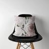 Home Decor Pink Flower Print Cushion Cover Soft Polyester Pillowcase Bedroom Car  Funda De Almohada