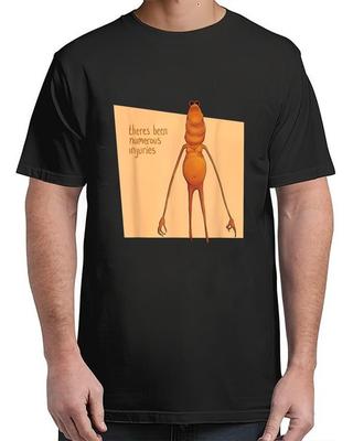 Meme del Gusano Marcus Ha Habido Numerosas Lesiones Camiseta Unisex Vintage para Adultos S-4XL