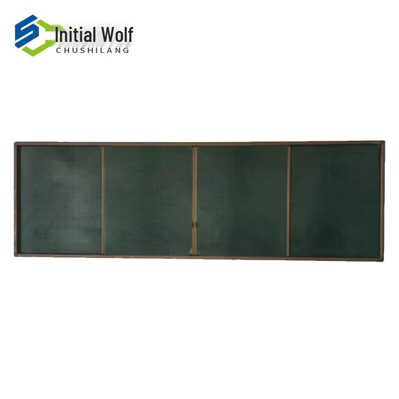Initial Wolf Multimedia Teaching Greenboard Classroom Push-Pull Blackboard
