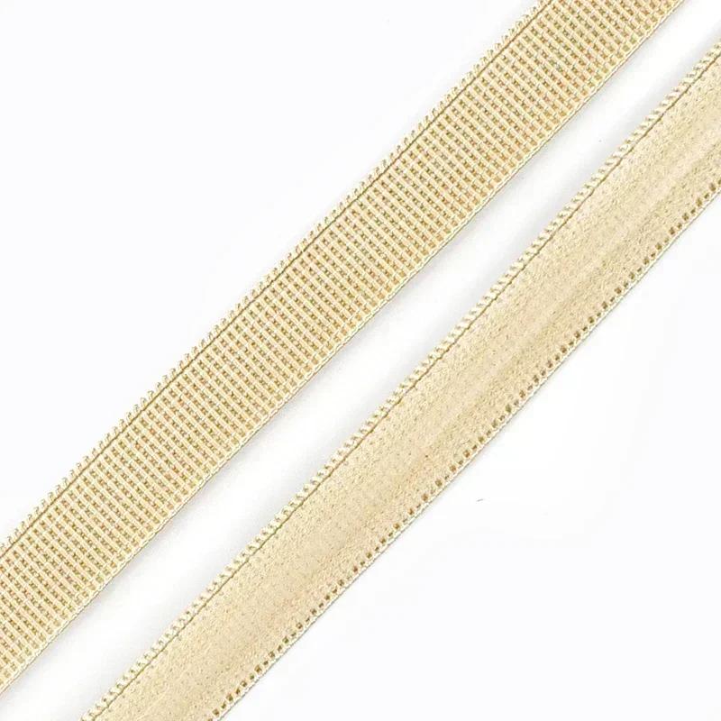 1/3/5/10M 10mm Elastic Band for Bra Non-slip Shoulder Straps Clothing Sewing Rubber Bands Underwear Stretch Belt Tape Accessory