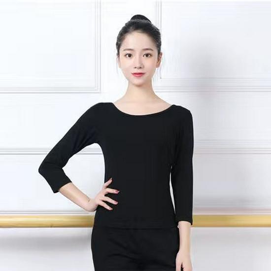 Dámská podzimní modální taneční cvičební souprava: Baletní a latinskoamerický kostým