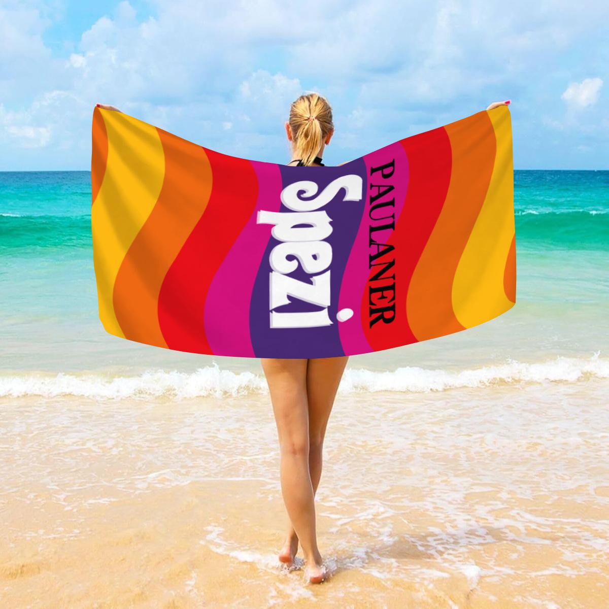 Tropical Palm Tree Beach Towel Paradise Print Quick Dry Absorbent Towel 50x100cm
