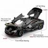 1:24 P1 720S Sports Supercar Models Toys Alloy Diecast Wheel Pull Back Miniature Sports Cars Doors Opened Car Birthday Gifts