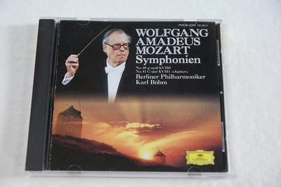 CD BERLIN PHILHARMONIKER ORCHESTRA, MO - Mozart: Symphony No. 40 POCG3374 Japan Classical Used