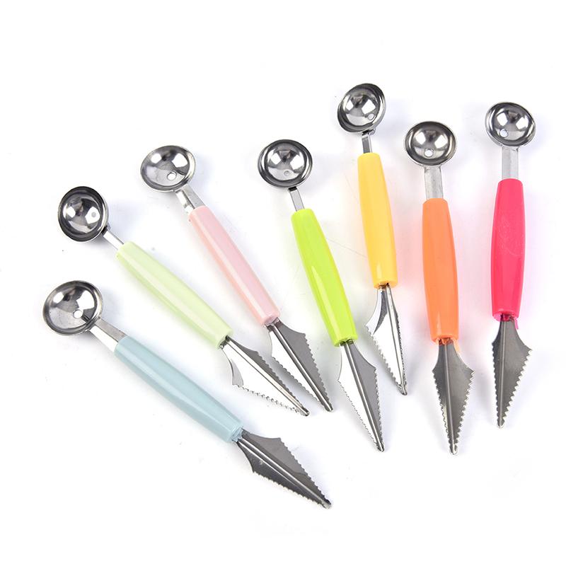 Watermelon Melon Fruit Baller Carving Ice Cream Melon Scoop Carver Craft Ball