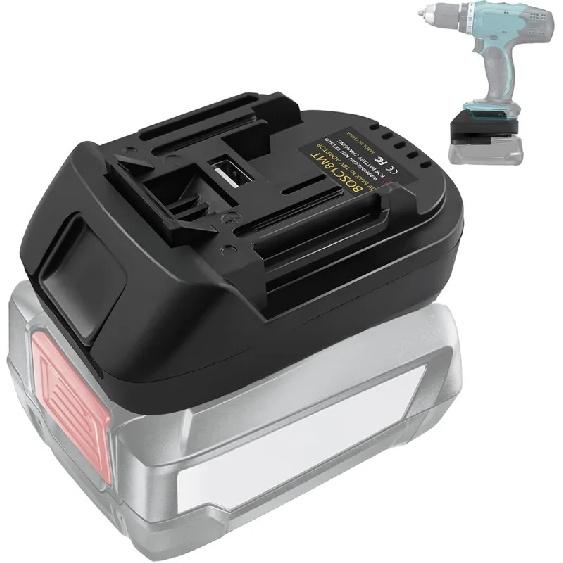 for Bosch to for Makita Battery Adapter for Bosch 18V PBA Battery Converter to for Makita 18V Power Tool