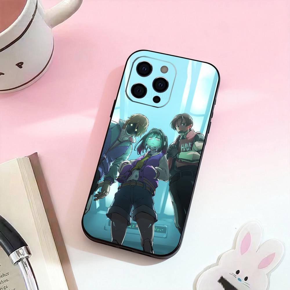 Anime M-Milky Subway  Phone Case For iPhone 17,16,15,14,13,12,11 Plus,Pro Max,Soft Silicone Black Cover