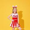 Kinder Cheerleading Kleid Mädchen Performance Outfit Schulsportveranstaltungen