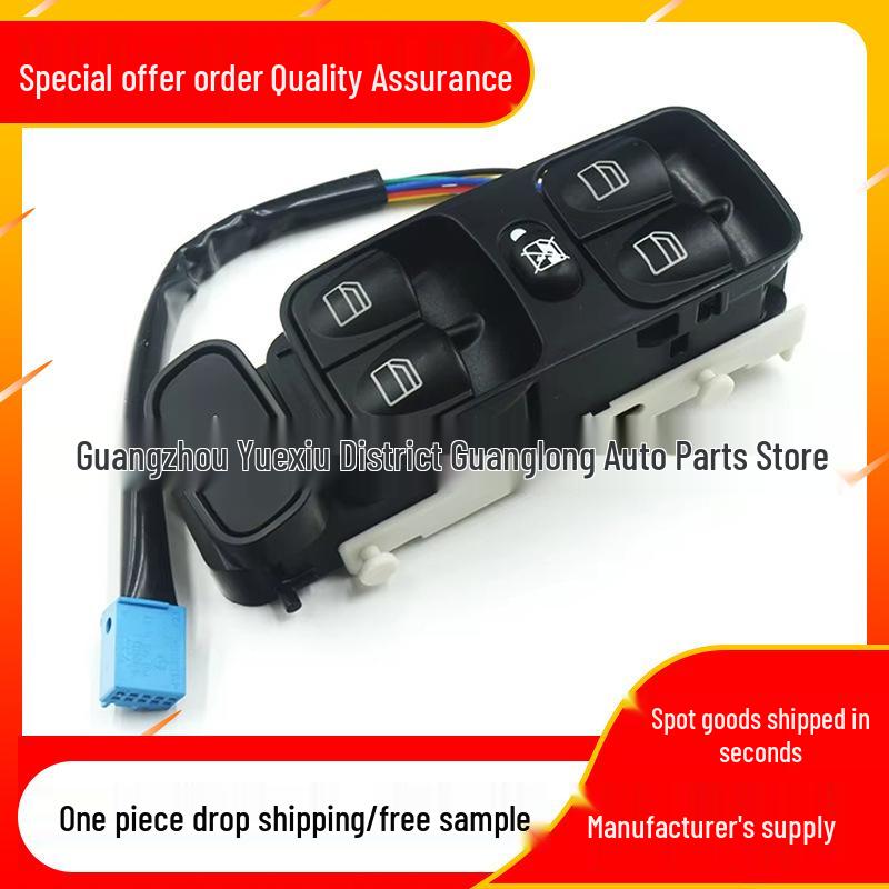 Compatible Mercedes-Benz C-Class 203 Power Window Master Switch A2038210679 Electric