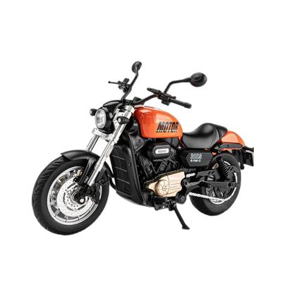 1/12 Scale QJMOTOR SHAN 300 MOTOR Motorcycle High Simulation Diecast Metal Alloy Model Car Sound Light Collection Kids Toy Gifts M56