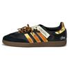 Originals SAMBA OG Low Top German Army Trainers Unisex Black Yellow B75807(Team1521-)