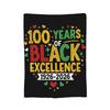 Black History Month African American  Blankets  Fleece Novelty Soft Throw Blankets for Bedding Lounge Decoration