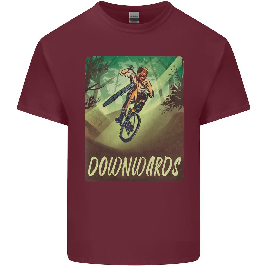 Downhill Mountain Biking DH Cycling Bicycle Unisexs Light Cotton TShirt