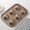 6/9/12 Cavity Chestnut Shaped Cake Baking Tray Mold Madeleine Butter Rice Cake Mold Non-Stick Carbon Steel Kitchen Baking Tool