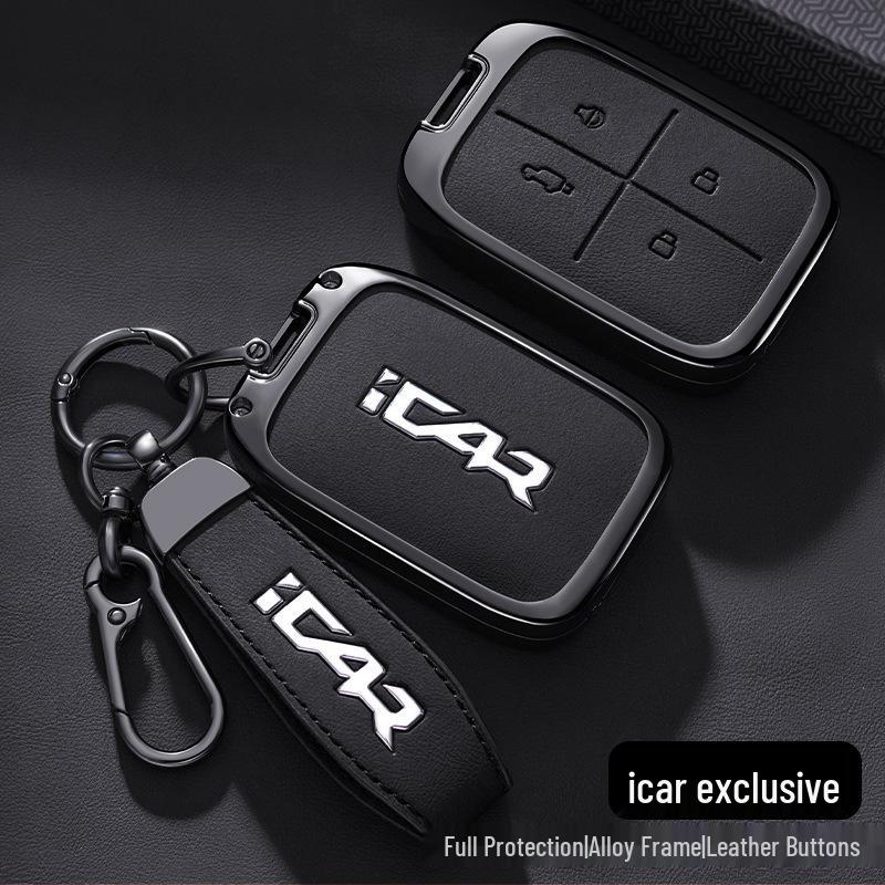 Chery iCar V23 Key Case 2025: Smart Bluetooth Remote Shell & Protective Bag