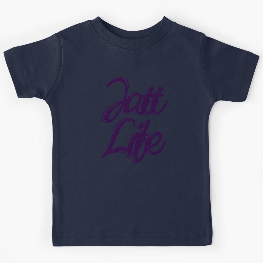 Jatt Life - Sidhu Punjabi Jatt Swag Kids T-Shirt 150