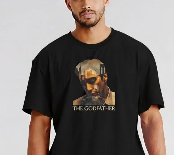 THE GODFATHER MOVIE ART - T-Shirt Size S-5XL XL