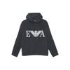Logo Embroidered Hooded Long Sleeve Sweatshirt Men Sweatshirt Dark-Gray 6H1M81-1NXQZ-0664