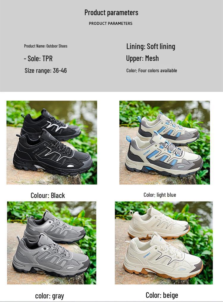 2024 Outdoor Mountaineering Couple Sports Shoes for Dropshipping