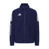 Taekwondo Series 3-Stripes Casual Versatile Retro Classic Stripe Jacket Unisex Jacket Navy-Blue CLTR02NHJT-DBW