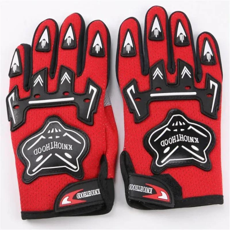 TDPRO Celoprstové motocyklové rukavice Dětské Luvas Motocross Luvas Motorbike Guantes Dětské Závodní Moto Rukavice