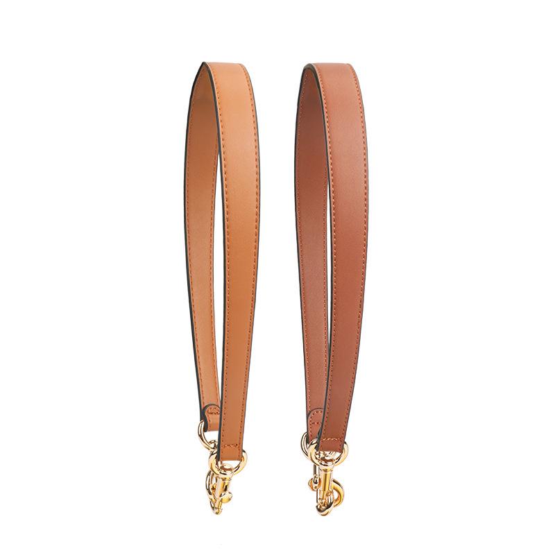 Black PU Handbag Replacement Strap: Women's Underarm Bag, Short Single Shoulder Handle, Trendy Plain Design