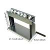 Quail Eggs Peeling Machine 304Stainless Steel Texture Suitable for Home or Restaurant for Quick and Easy Shell Removal